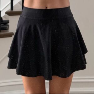 lululemon athletica Black Circle Skirt
